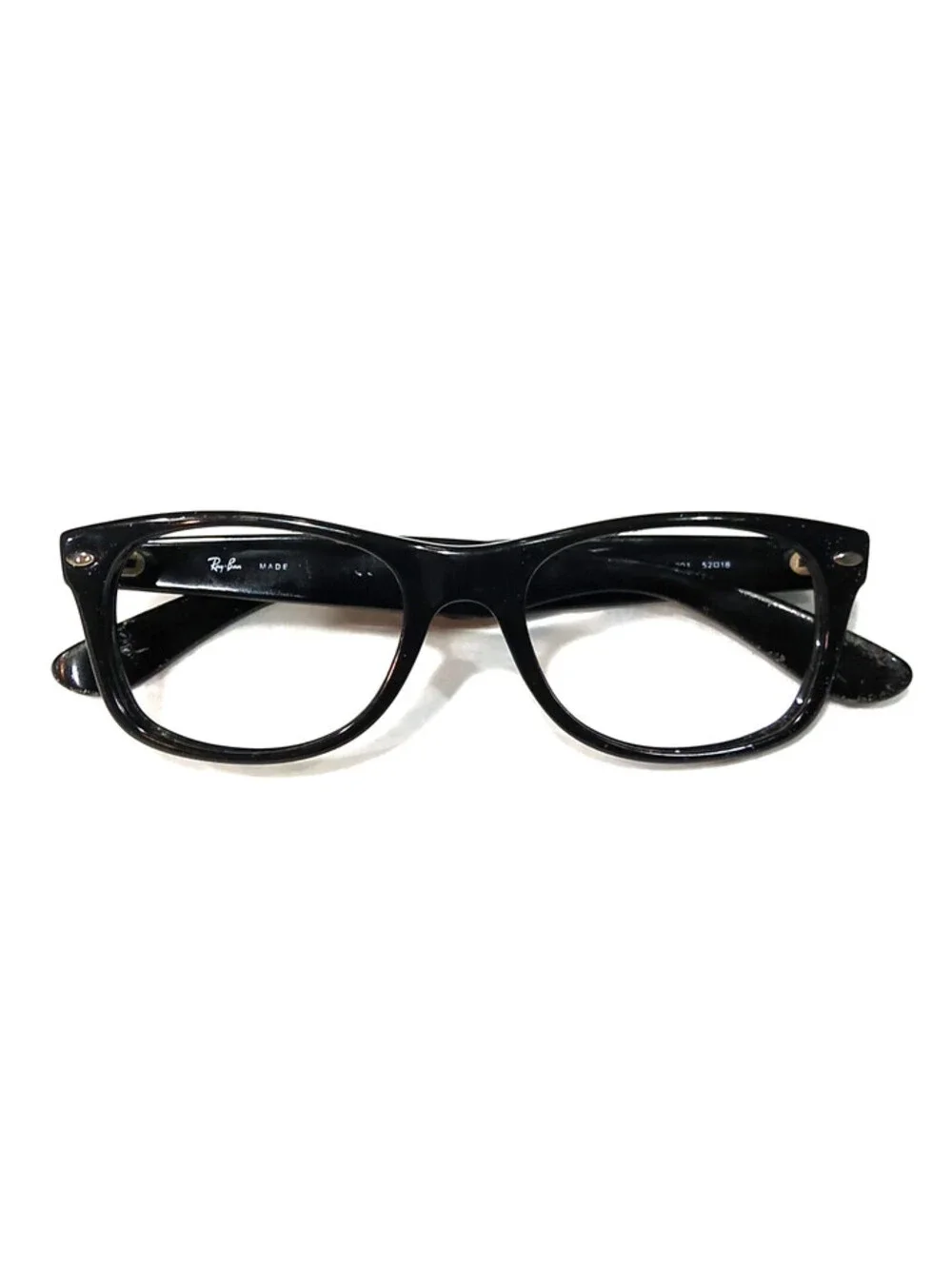 Ray Ban RB2132 901 New Wayfarer Black Sunglasses Frame 52-18 WP